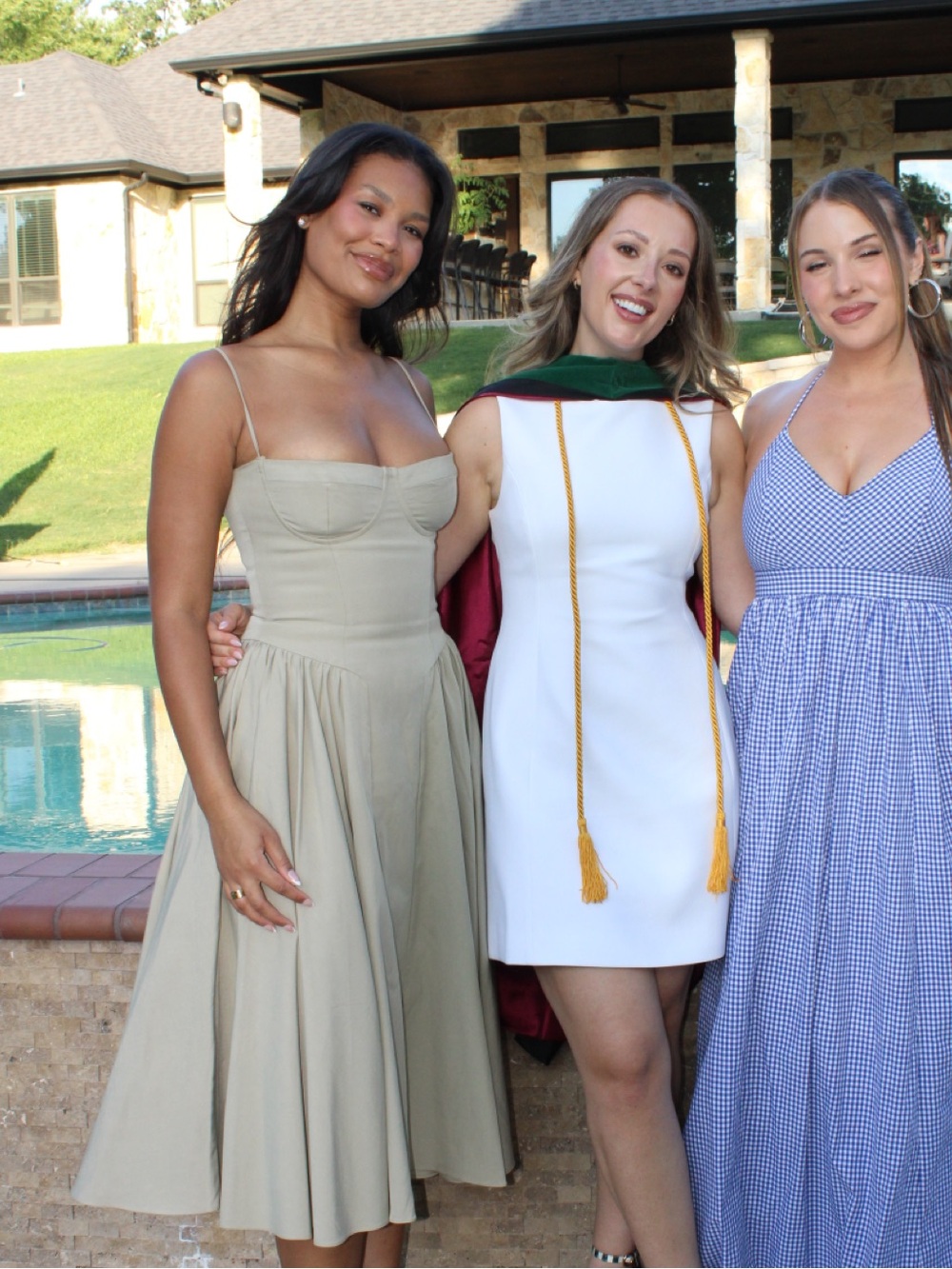 House of CB Beige Strapless Maxi Dress - Picture 5 of 5